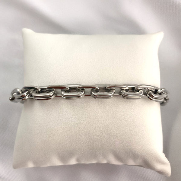 BZ100 Stainless Steel Link Bracelet