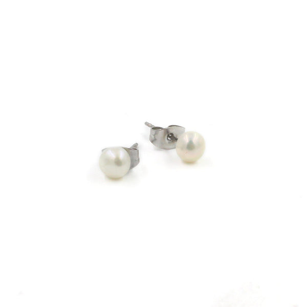 Freshwater Pearl Stud Earrings