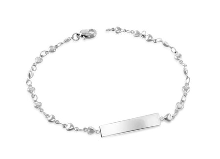 MNC-BR052-A Steel ID Bracelet