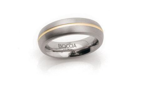 0102-03 Boccia Titanium Ring