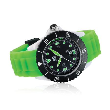 40Nine Large 45mm Green & Black Watch