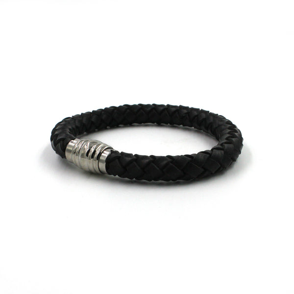 OEMBRO2 Steel & Rubber Bracelet