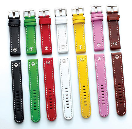 Steel Blaze 18mm 1 Peace Sign Watch Strap-SB Design Studio