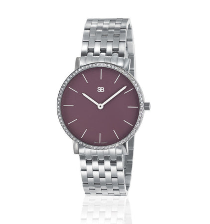 SOB1115/DIA Steel Ladies Watch-SB Design Studio