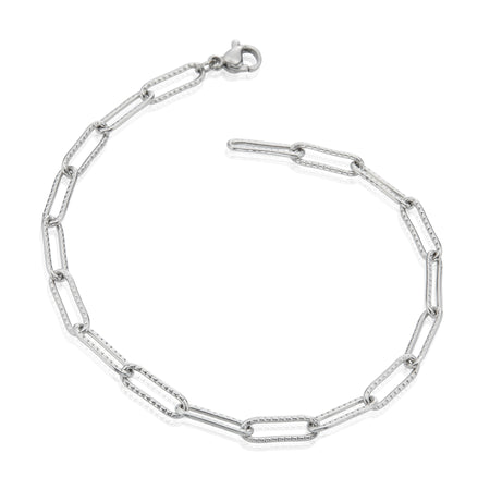 STAS01B Stainless Steel Link Bracelet
