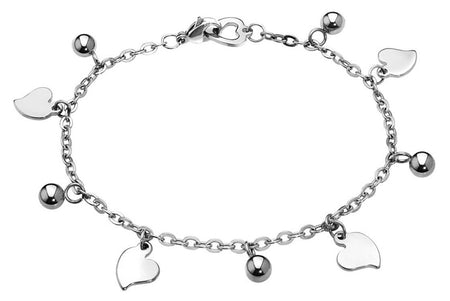 MNC-BR044-A 40Nine Heart Bracelet