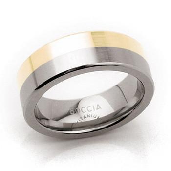 0107-01 Boccia Titanium Ring