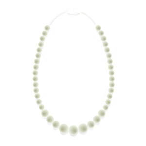 Dove Silicon rubber bead necklace