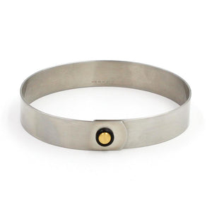 28-2078-4 Stainless Steel & Gold Bracelet