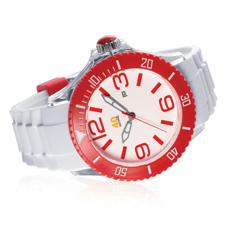 40Nine Extra Large 50mm Red Watch