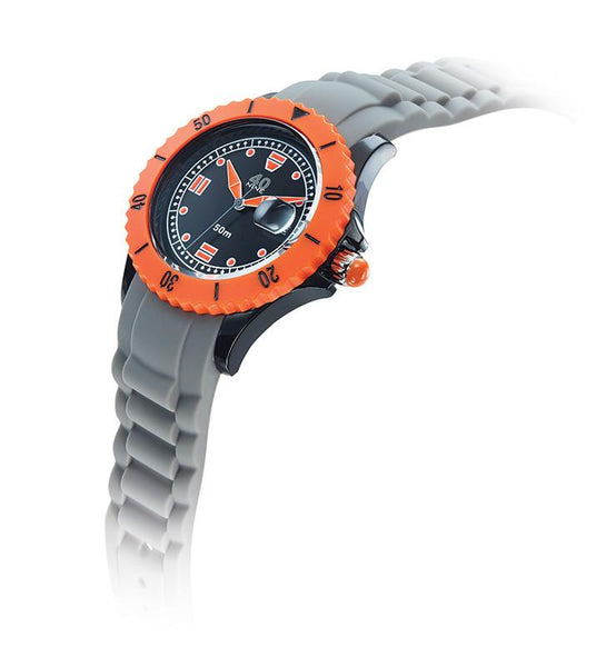 40Nine Medium 40mm Grey & Orange Watch