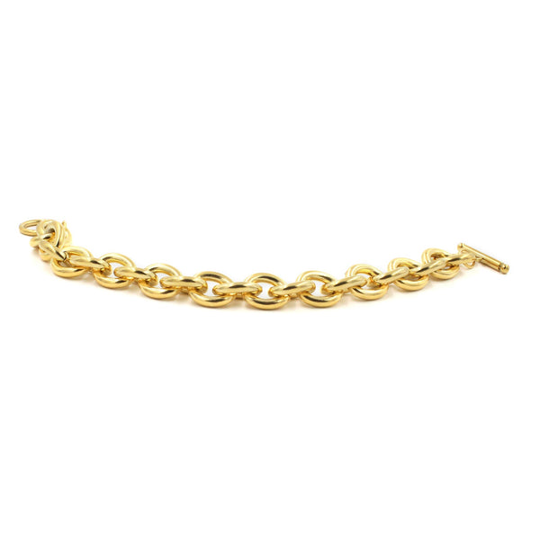 DG-20092201B Chunky Gold Stainless Steel Bracelet