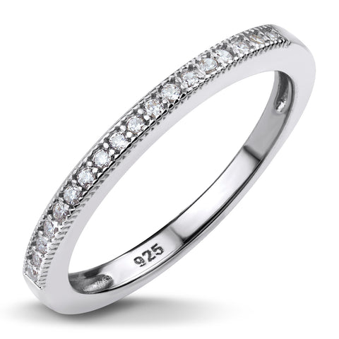 MD-SLR018 Silver Thin Wedding Band