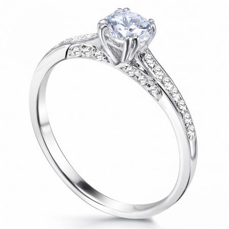 MD-SLR149 Silver Engagement Ring