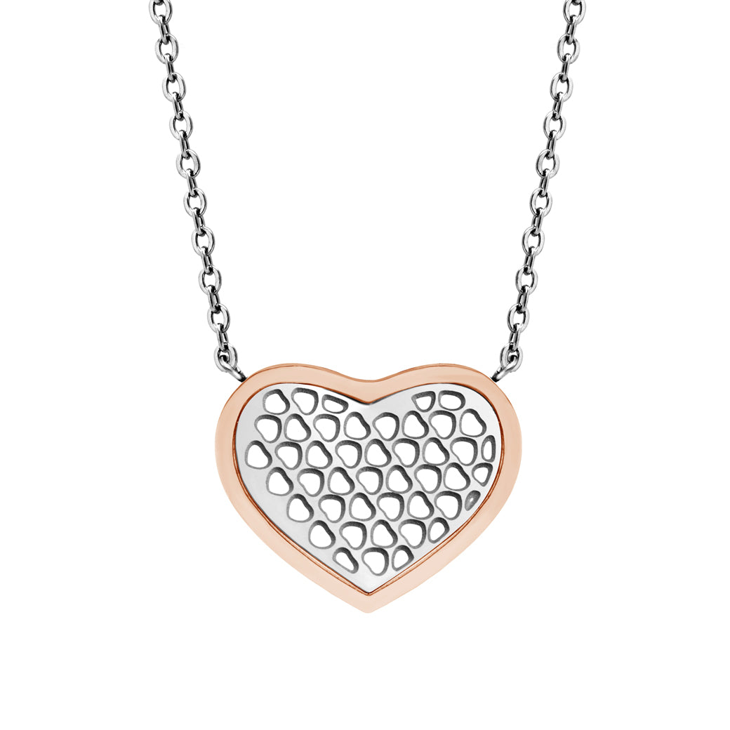 MNC-P501-C Stainless Steel Heart Necklace