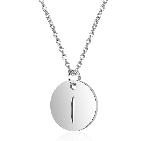 Choose Your Initial – Stainless Steel Pendant Necklace