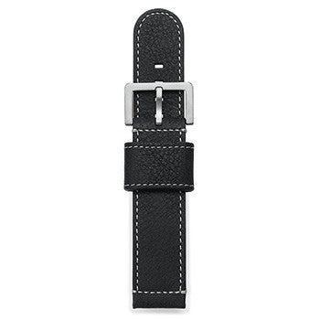Watch Strap: Black "Noir" Leather For SB Metropolis-SB Design Studio