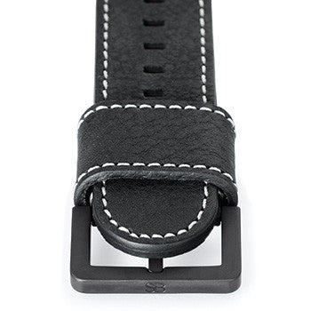 Watch Strap: Black "Noir" Leather For SB Metropolis-SB Design Studio