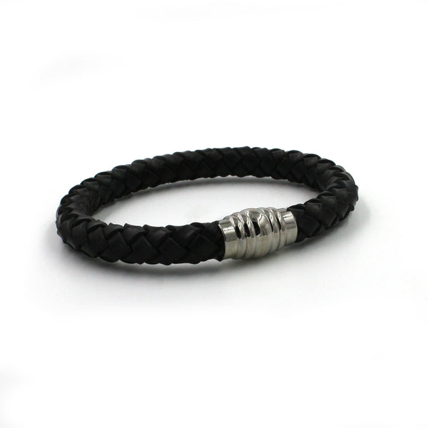 OEMBRO2 Steel & Rubber Bracelet