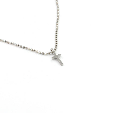 SBCross4 Extra-Small Cross Pendant Necklace