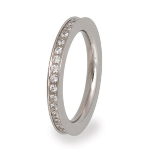VR56 Stainless Steel Wedding Band