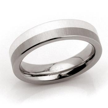 0115-01 Boccia Titanium Ring